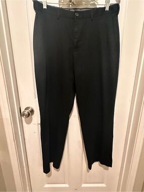Haggar Black Dress Slacks - Straight Leg